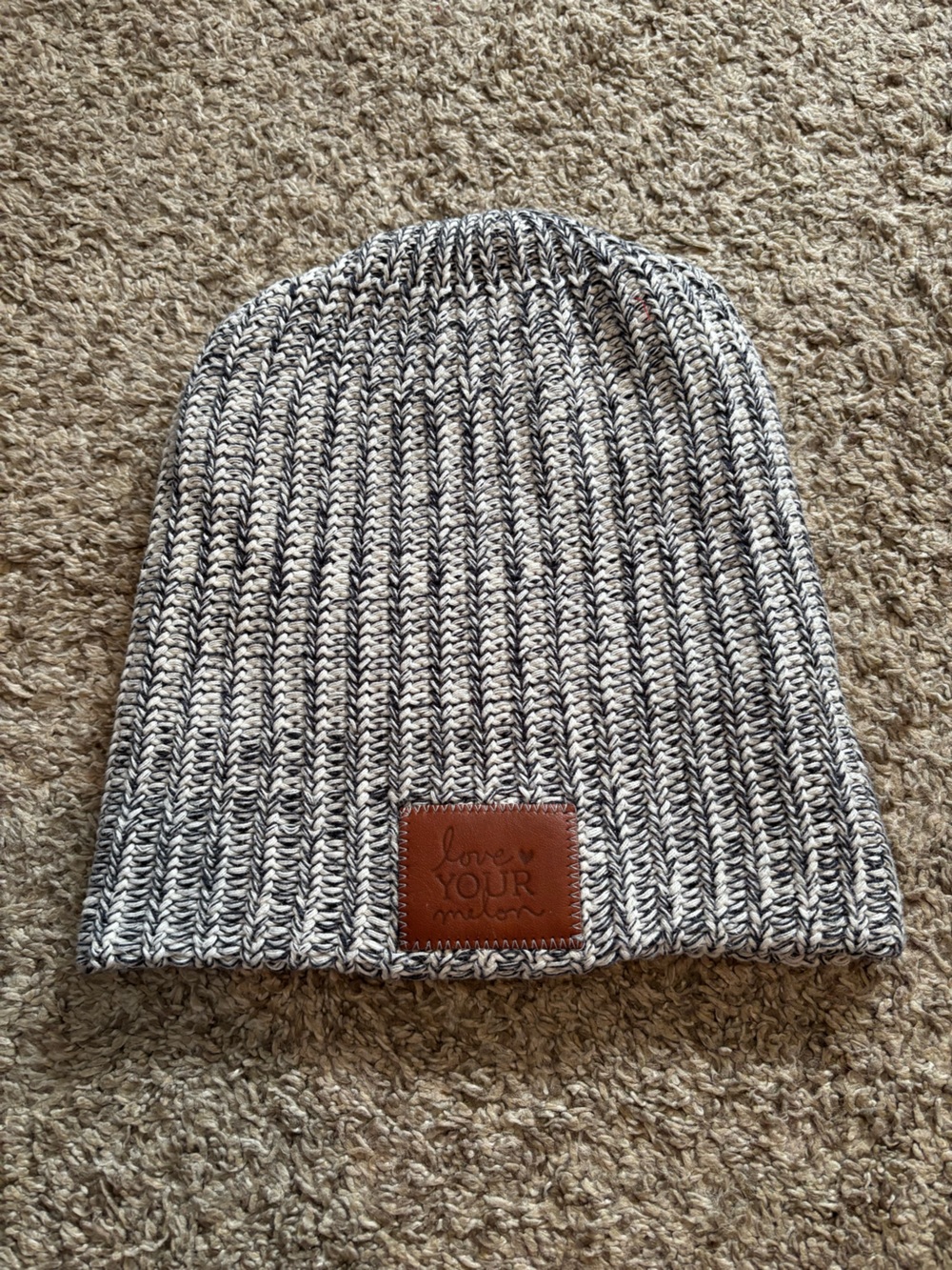 Love your melon beanie style hat